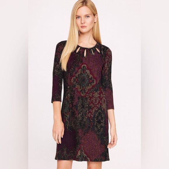 Gabby Skye 3/4 sleeve dress size 4 - Picture 1 of 6
